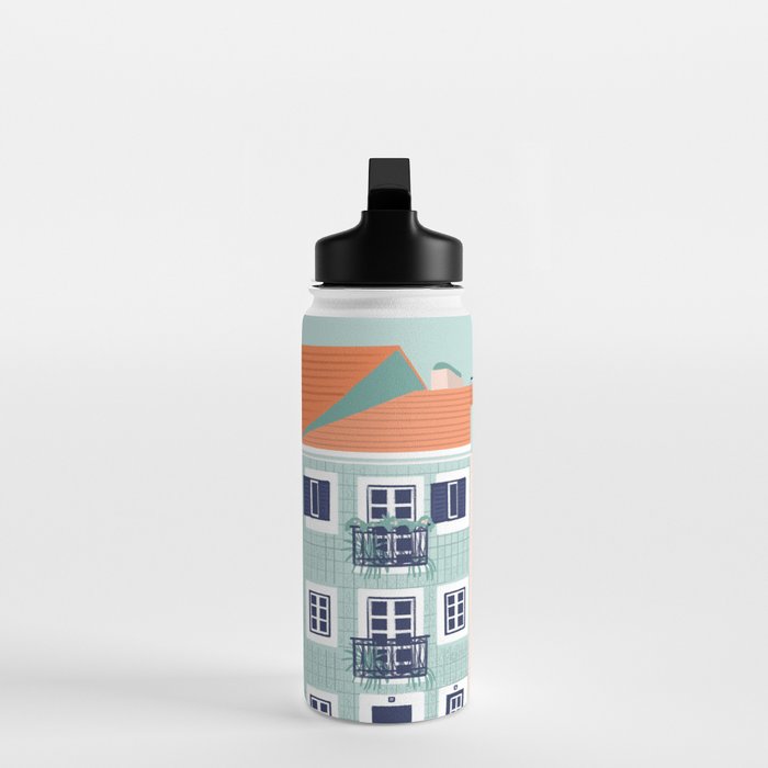 Portugal Houses Water Bottle Gallery Image 3