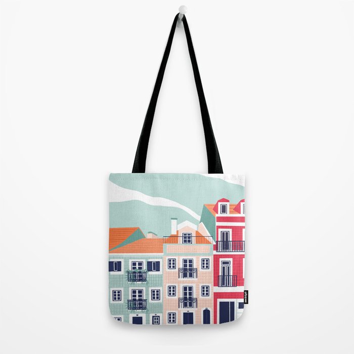 Portugal Houses Tote Bag Gallery Image 2