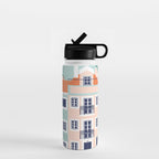 Portugal Houses Water Bottle Gallery Image 1