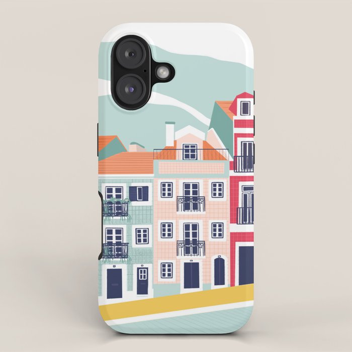Portugal Houses iPhone Case Gallery Image 1