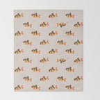 Clown loach Throw Blanket Gallery Image 2