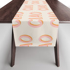 Ciao Hand Lettering Table Runner Gallery Image 1