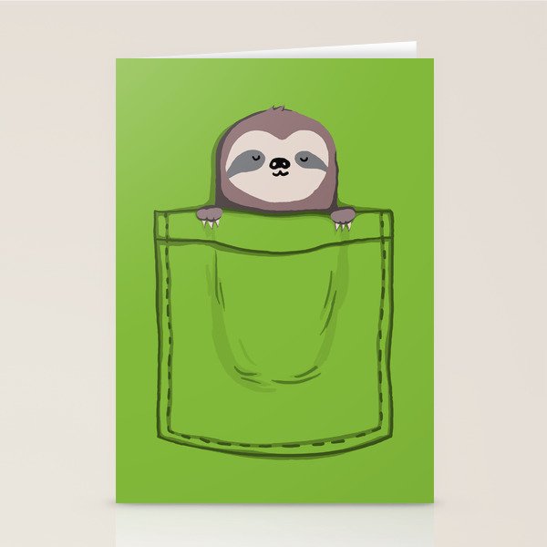 My Sleepy Pet Stationery Card Gallery Image 1