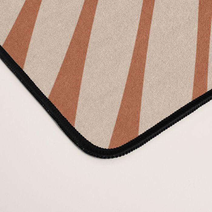 Palm Leaf Pattern - Orange Desk Mat Gallery Image 4