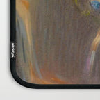 The looking glass colorful female portrait still life painting by Delphin Enjolras  Laptop Sleeve Gallery Image 3