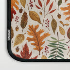 Watercolor Fall Leaves Laptop Sleeve Gallery Image 3