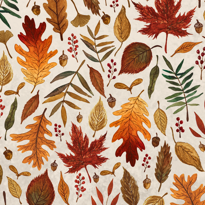 Watercolor Fall Leaves Coffee Mug Gallery Image 2