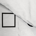 gaming design white - gamer pattern black and white Comforter Gallery Image 4