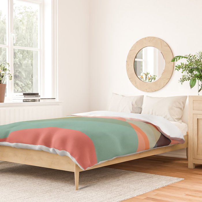 abstract shapes 3 Duvet Cover Gallery Image 2