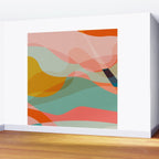 abstract shapes 3 Wall Mural Gallery Image 2