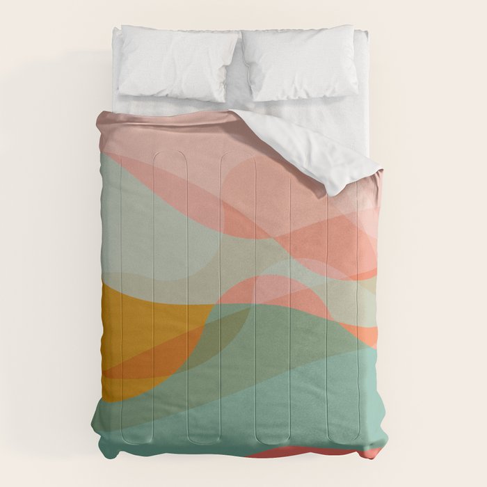 abstract shapes 3 Comforter Gallery Image 1