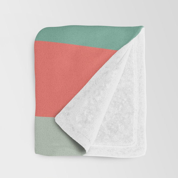 abstract shapes 3 Throw Blanket Gallery Image 3