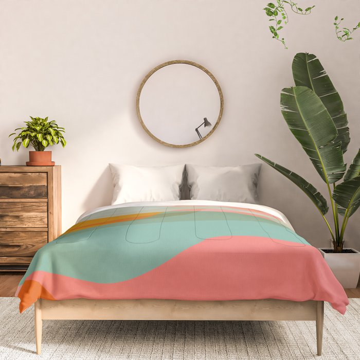 abstract shapes 3 Comforter Gallery Image 3