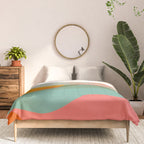 abstract shapes 3 Comforter Gallery Image 3