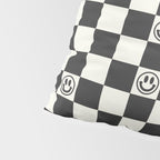 Smiley Face & Checkerboard  Pillow Sham Gallery Image 4