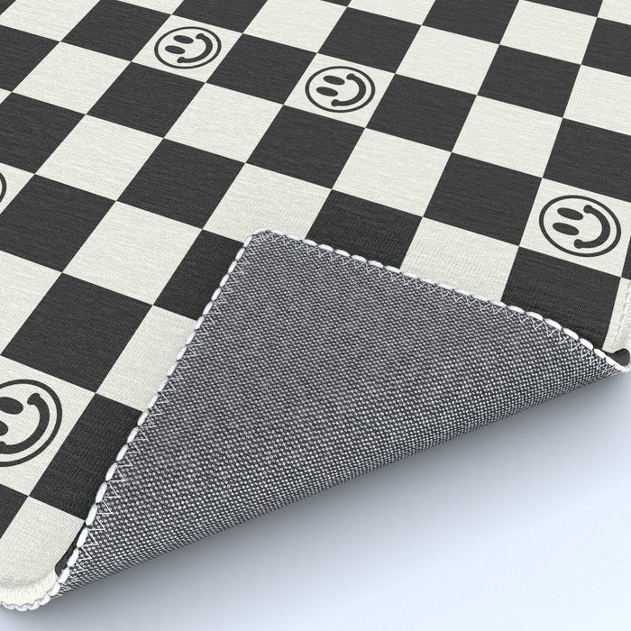 Smiley Face & Checkerboard  Rug Gallery Image 4