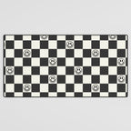 Smiley Face & Checkerboard  Desk Mat Gallery Image 3