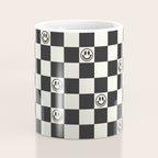 Smiley Face & Checkerboard  Coffee Mug Gallery Image 4