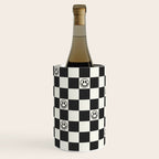 Smiley Face & Checkerboard  Wine Chiller Gallery Image 1
