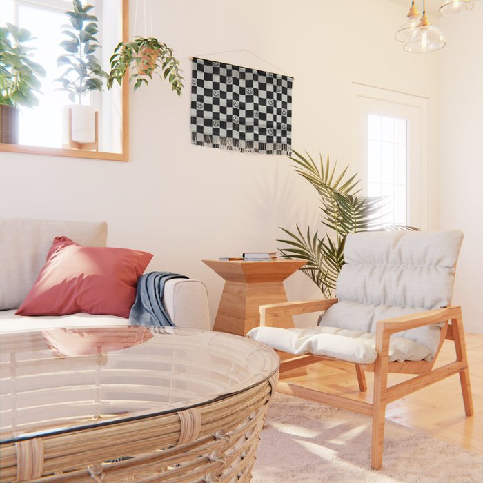 Smiley Face & Checkerboard  Wall Hanging Gallery Image 2