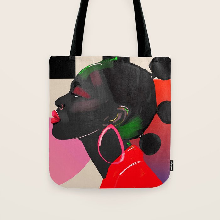Girl Portrait 14 Tote Bag Gallery Image 1