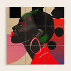 Girl Portrait 14 Wood Wall Art Gallery Image 1