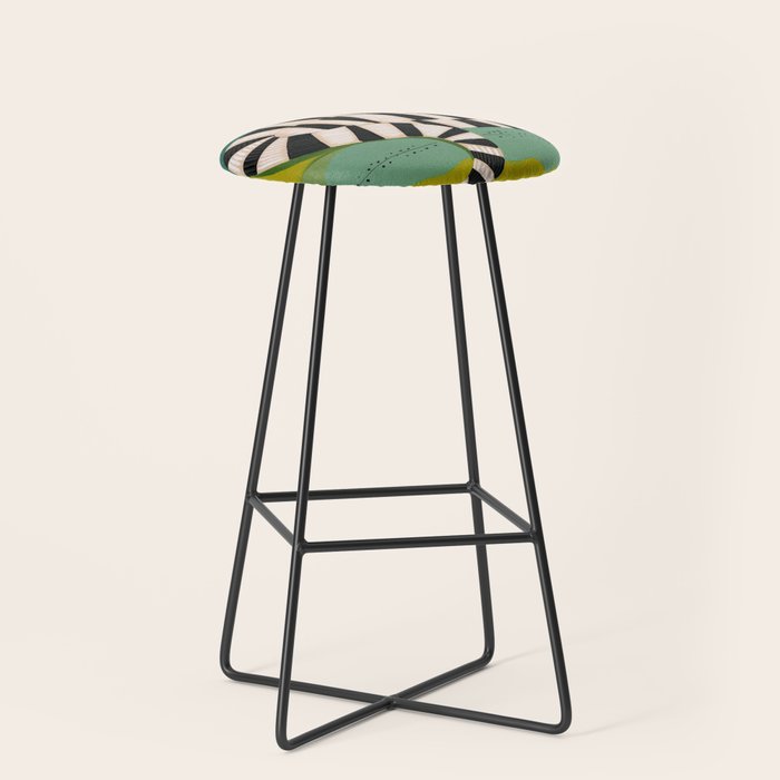 Striped Snake Stool Gallery Image 1