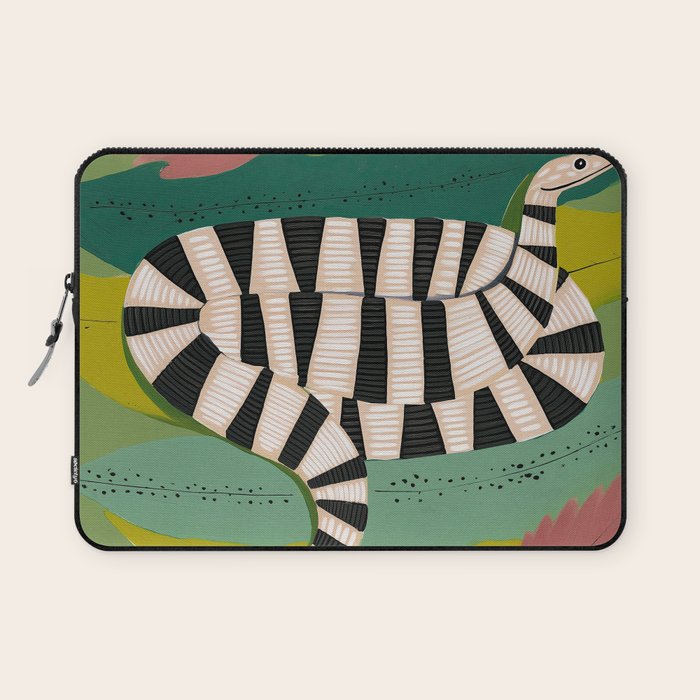 Striped Snake Laptop Sleeve Gallery Image 1