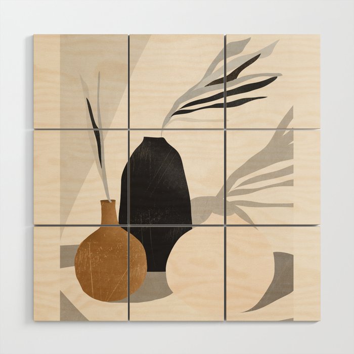Vases2/2 Wood Wall Art Gallery Image 1