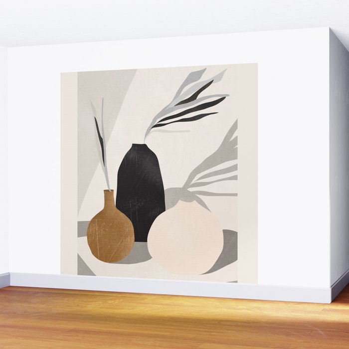 Vases2/2 Wall Mural Gallery Image 2