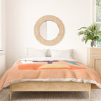 Tropical Cactus in full colour Duvet Cover Gallery Image 3