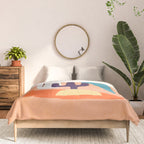Tropical Cactus in full colour Comforter Gallery Image 3