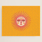 Warm Days And Whimsical Rays Sun Face Jigsaw Puzzle Gallery Image 1