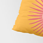 Warm Days And Whimsical Rays Sun Face Pillow Sham Gallery Image 4