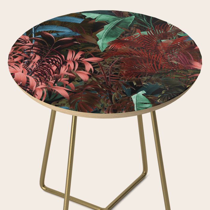 Tropical Night Garden Multicolor Side Table Gallery Image 2