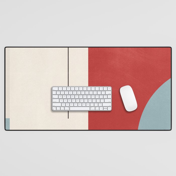Minimal Geometric Abstraction 28 Desk Mat Gallery Image 1