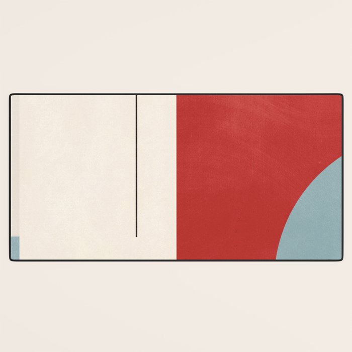 Minimal Geometric Abstraction 28 Desk Mat Gallery Image 3