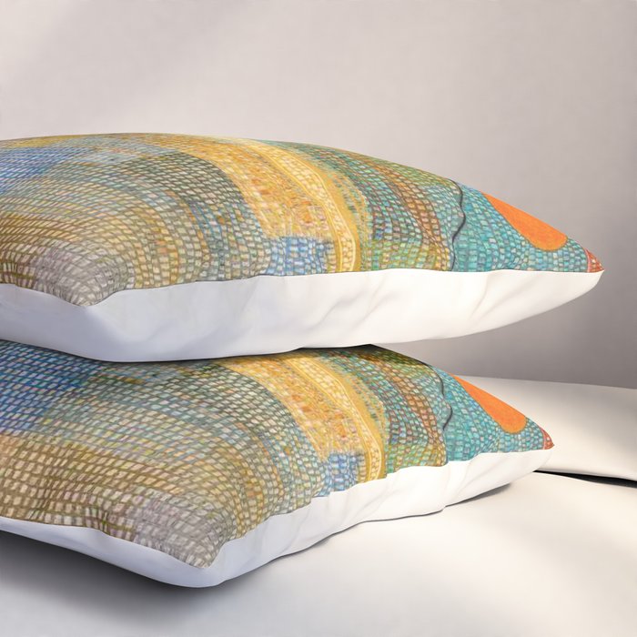 Paul Klee Ad Parnassum Pillow Sham Gallery Image 3