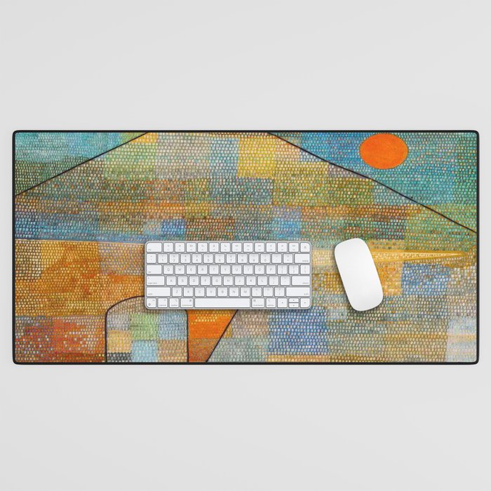 Paul Klee Ad Parnassum Desk Mat Gallery Image 1