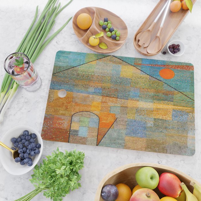 Paul Klee Ad Parnassum Cutting Board Gallery Image 2