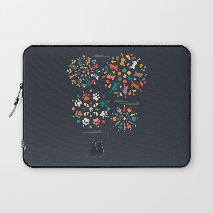 Cat Landscape 143 Laptop Sleeve Gallery Image 1
