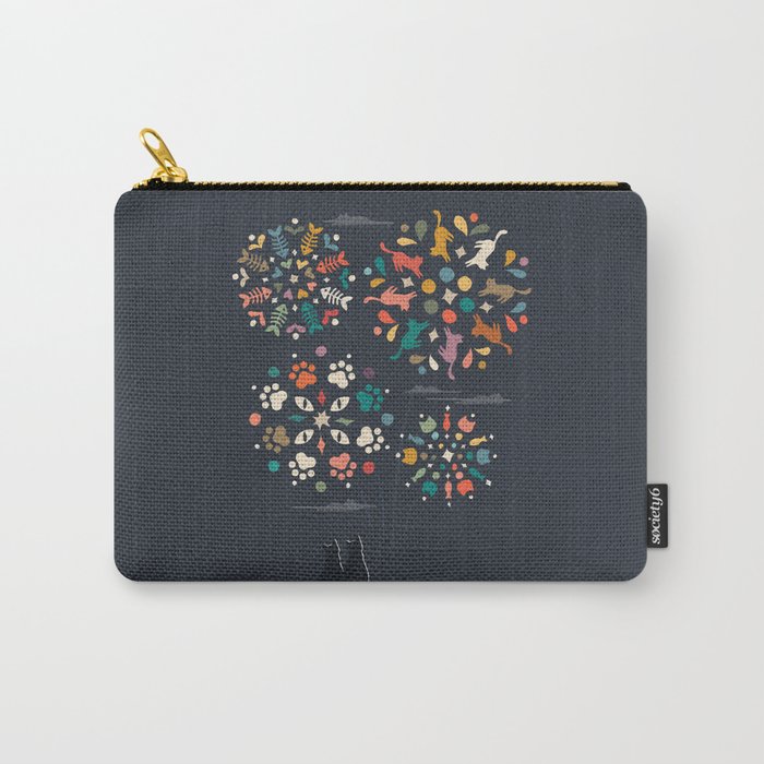 Cat Landscape 143 Carry All Pouch Gallery Image 1