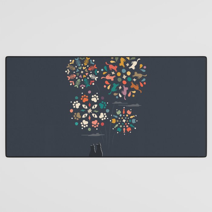 Cat Landscape 143 Desk Mat Gallery Image 3