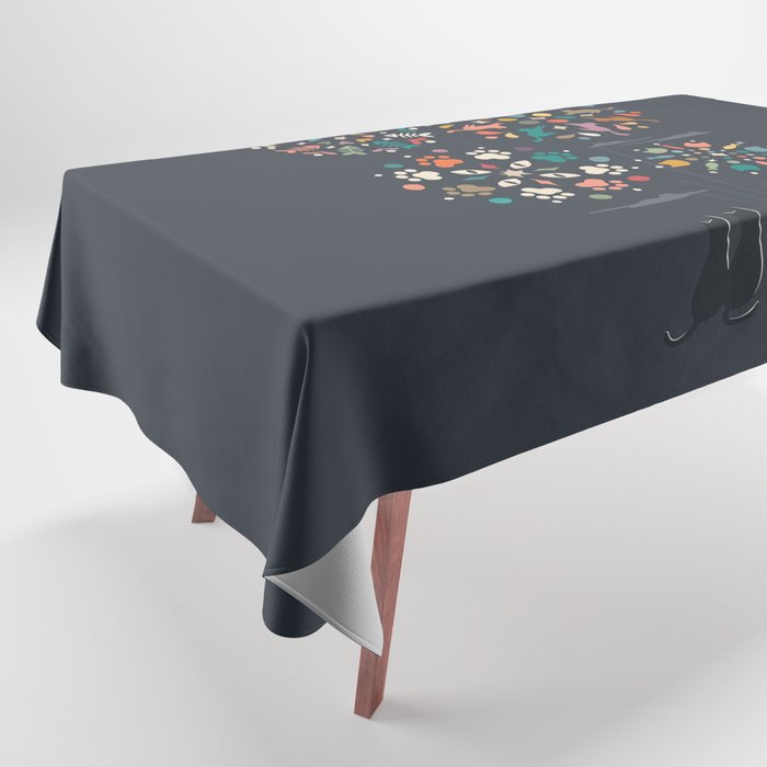 Cat Landscape 143 Tablecloth Gallery Image 1