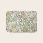 William Morris Summer Blue Golden Lily Bath Mat Gallery Image 1
