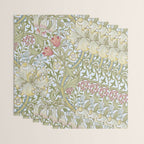 William Morris Summer Blue Golden Lily Wrapping Paper Gallery Image 3