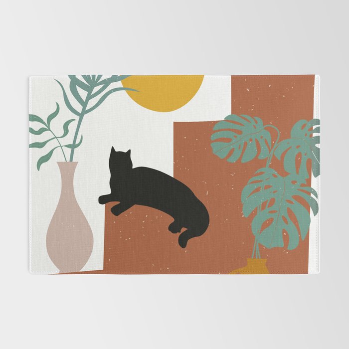 The Cat and The Sun II Rug Gallery Image 2