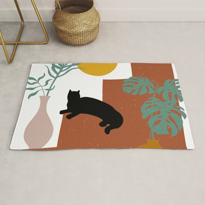 The Cat and The Sun II Rug Gallery Image 1