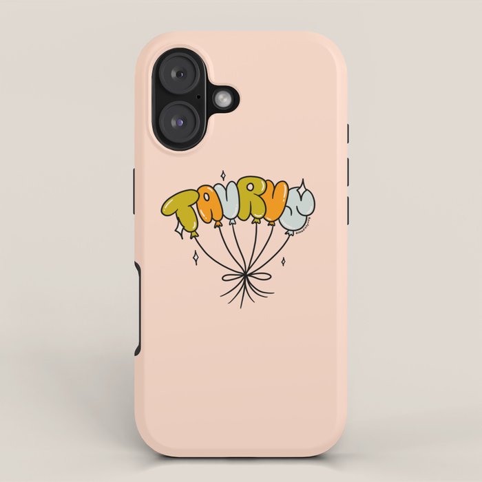 Taurus Balloons iPhone Case Gallery Image 1