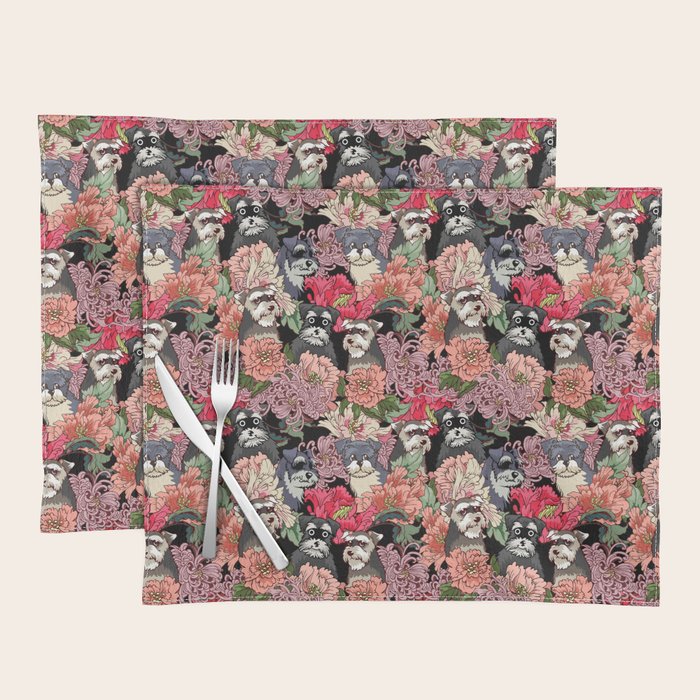 Because Schnauzers Placemat Gallery Image 1